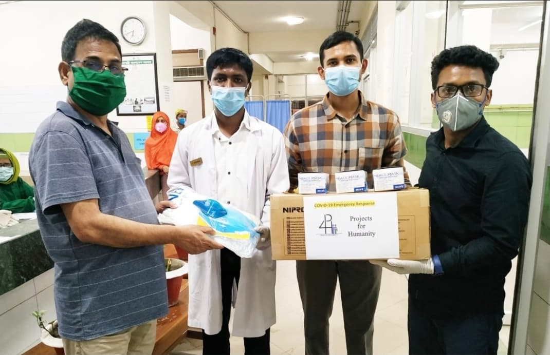 Corona Aid to Mughda General Hosptial