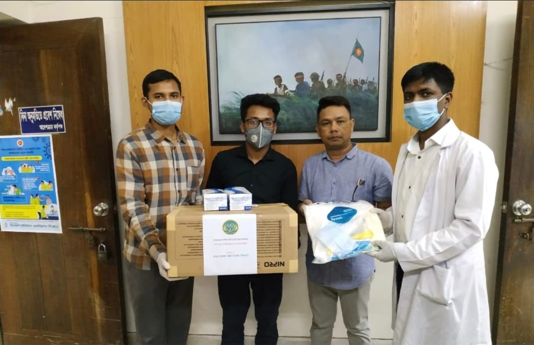 Corona Aid to Shaheed Suhrawardy Medical College