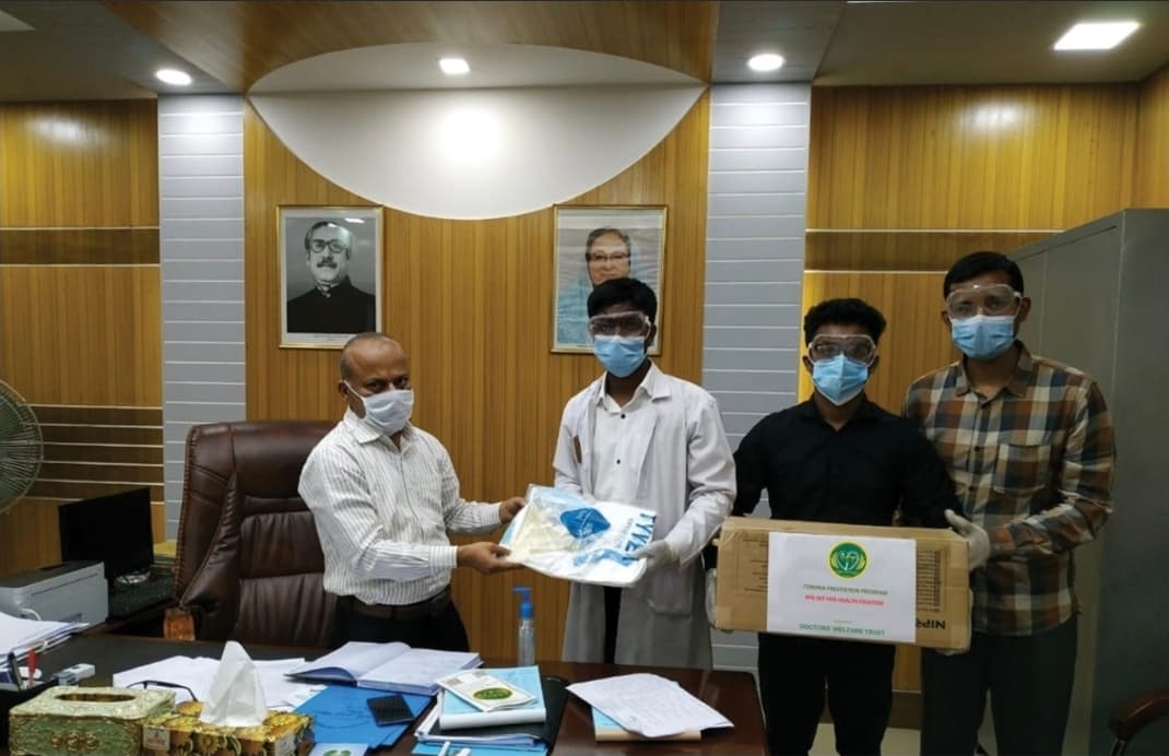 Prof. Shahabuddin Sir, Director, Kuweit Bangladesh Moitry Hospital